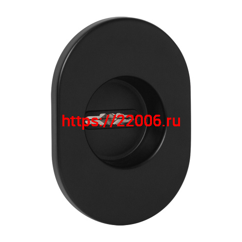 Накладка Fuaro (Фуаро) на сувальдный замок ESC.S-auto.RLR/U/R.477 BL-24 черный (1шт.)