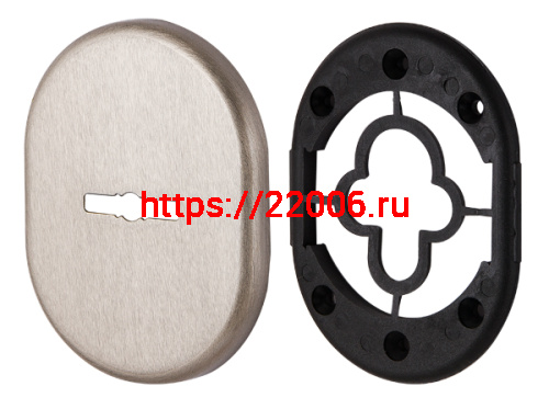 Декоративная накладка Armadillo (Армадилло) на сувальдный замок PS-DEC (ATC Protector 1) SN-3 Матовый никель фото 4 Декоративная накладка Armadillo (Армадилло) на сувальдный замок PS-DEC (ATC Protector 1) SN-3 Матовый никель фото 4