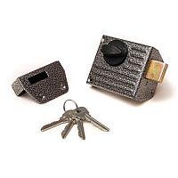 Замок Zenit (Зенит) накладной ЗН1-2.1 (серебро)