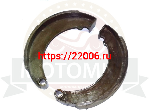 Колодки тормозные барабан зад. трицикл Лифан (на одно колесо) Колодки тормозные барабан зад. трицикл Лифан (на одно колесо)