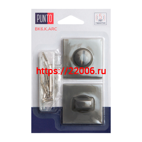 Ручка Punto (Пунто) поворотная BK6.K.ARC.Q52 (BK6 ARC) GR-23 графит фото 2