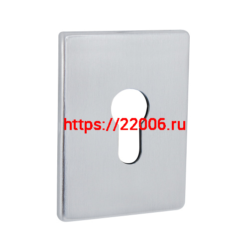Накладка Fuaro (Фуаро) на цилиндр ESC.C.RL/K.486 (ESC 486-C RL) SSC сатинированный хром (1 шт.)