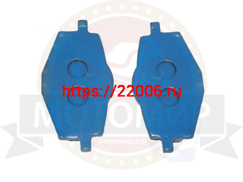 Колодки тормозные дисковые Yamaha YBR125 №2 (ATV200-500) фото 2 Колодки тормозные дисковые Yamaha YBR125 №2 (ATV200-500) фото 2