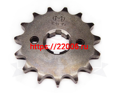 Звезда 15 зуб. (428) цепи, ведущая Zongshen ZS CBB250 см3 165FMM (100103810) (НАБОР) Звезда 15 зуб. (428) цепи, ведущая Zongshen ZS CBB250 см3 165FMM (100103810) (НАБОР)