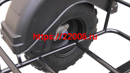 Прицеп для мотовездехода  (ИТМ) колеса 10", БЕЗ СЦЕПКИ, без корыта, корыто отдельно код. 38490 фото 4