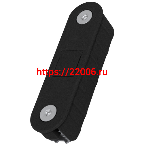 Ответная планка AGB (АГБ) для защелок Touch (для алюминиевых коробок) B02404.30.93 (черный)