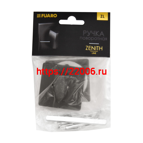 Ручка Fuaro (Фуаро) поворотная BK6.K.ZL52 BL-24 черный фото 2