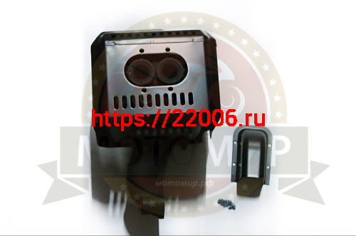 Глушитель LIFAN KP420 16 л.с. (18000-A262T-0001) (НАБОР) фото 2