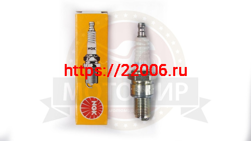 Свеча NGK BR8ES (5422) (аналог А-23 ДВ ) (для 2х тактных воздушников) (снегоход) Свеча NGK BR8ES (5422) (аналог А-23 ДВ ) (для 2х тактных воздушников) (снегоход)