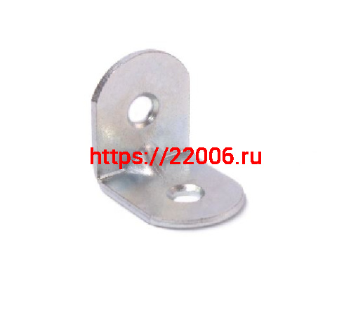 Кронштейн skobis (СКОБИС) мебельный МК 20х20х16х1,5 цинк белый