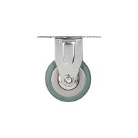 Опора Ajax (Аякс) колесная прямоходная с площадкой WL/BN-50R/100 kg резина