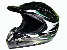 Мотошлем YM-910 Monster Energy (L)