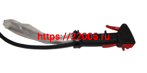Рукоятка газа мотокосы GBC-026/033/043 в сборе (рукоятка+трубка) Рукоятка газа мотокосы GBC-026/033/043 в сборе (рукоятка+трубка)