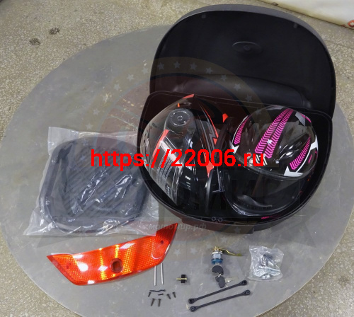 КОФР 48 л. (премиум) мотоциклетный матовый ZH-L0807 (уп.2 шт.) (на 2 шлема) КОФР 48 л. (премиум) мотоциклетный матовый ZH-L0807 (уп.2 шт.) (на 2 шлема)