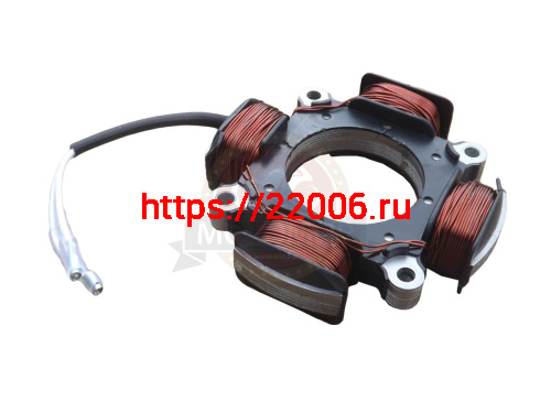 Комплект электрооборудования для 182F,188F,190F,192(18А, 214Вт, 12В, для РУЧ стартера, без венца) фото 3