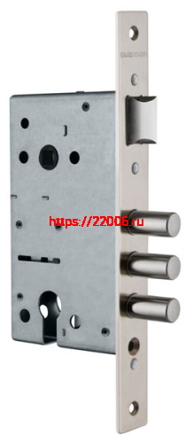 Корпус Guardian (Гардиан) врезного замка с защёлкой ЗВ 12.11 /123:34/