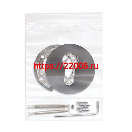 Накладка Fuaro (Фуаро) на цилиндр ESC.C.RLR/R.486 GR-23 графит (1 шт.) фото 2