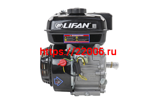 Двигатель LIFAN 6,5 л.с. 168F-2 (196cc, 4,8кВт, бенз., вал d20)(рекоменд.:м/б Каскад,Нева,МБ,Луч) фото 4 Двигатель LIFAN 6,5 л.с. 168F-2 (196cc, 4,8кВт, бенз., вал d20)(рекоменд.:м/б Каскад,Нева,МБ,Луч) фото 4