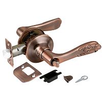 Ручка Punto (Пунто) защелка 6033 AC-B (фик.) медь