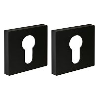 Накладка Fuaro (Фуаро) под цилиндр ET.K.DM51 (ET DM) BL-24 черный