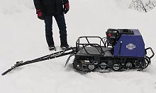 Мотобуксировщик компактный ЛИДЕР-ДЕЛЬТА-R, 8,0 л.с. (без лыжного модуля, 2 тележка), пр-во Ижтехмаш