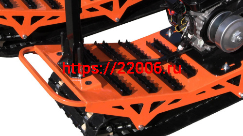 Мотосноуборд ИСКРА-2, вариатор TAV2-40, двигатель LIFAN KP230 8+ л.с., фара, тормоз фото 4