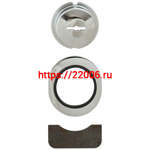 Броненакладка 06.429.60.1.18 Cisa (Чиза) для 02.715/716 (ХРОМ)