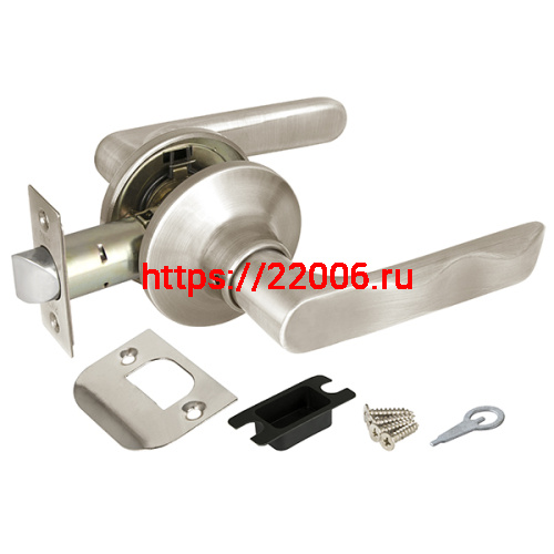 Ручка Punto (Пунто) защелка DK624 SN-PS (6024 SN-P) (без фик.) мат. никель