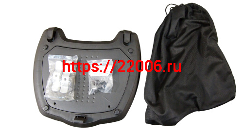 Кофр багажный мото задний CIGNA E-68 48л черный фото 4