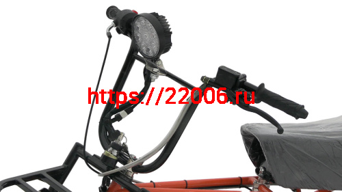 Мотоцикл СКАУТ САФАРИ ПЛЮС 3L-8Е+ BIGFOOT(ФАРА, ЭЛ.СТ.перед и зад подвес. KP230 -8+ л.с.,седло Альфа фото 7